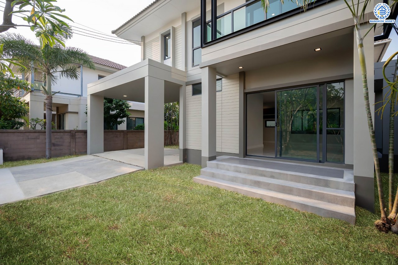 บ้านมือสองตกแต่งใหม่ โครงการ สราญสิริ ติวานนท์-แจ้งวัฒนะ1 หลังมุม เนื้อที่ 59.2 ตร.ว. ดีไซน์ตอบทุกไลฟ์สไตล์ ฟังก์ชัน 3 ห้องนอน 3 ห้องน้ำ จอดรถได้ 2 คัน Living ชั้นบนกว้างขวาง บนทำเลติดถนนใหญ่ เชื่อมต่อทุกเส้นทาง ใกล้จุดขึ้นทางด่วน "ศรีสมาน"